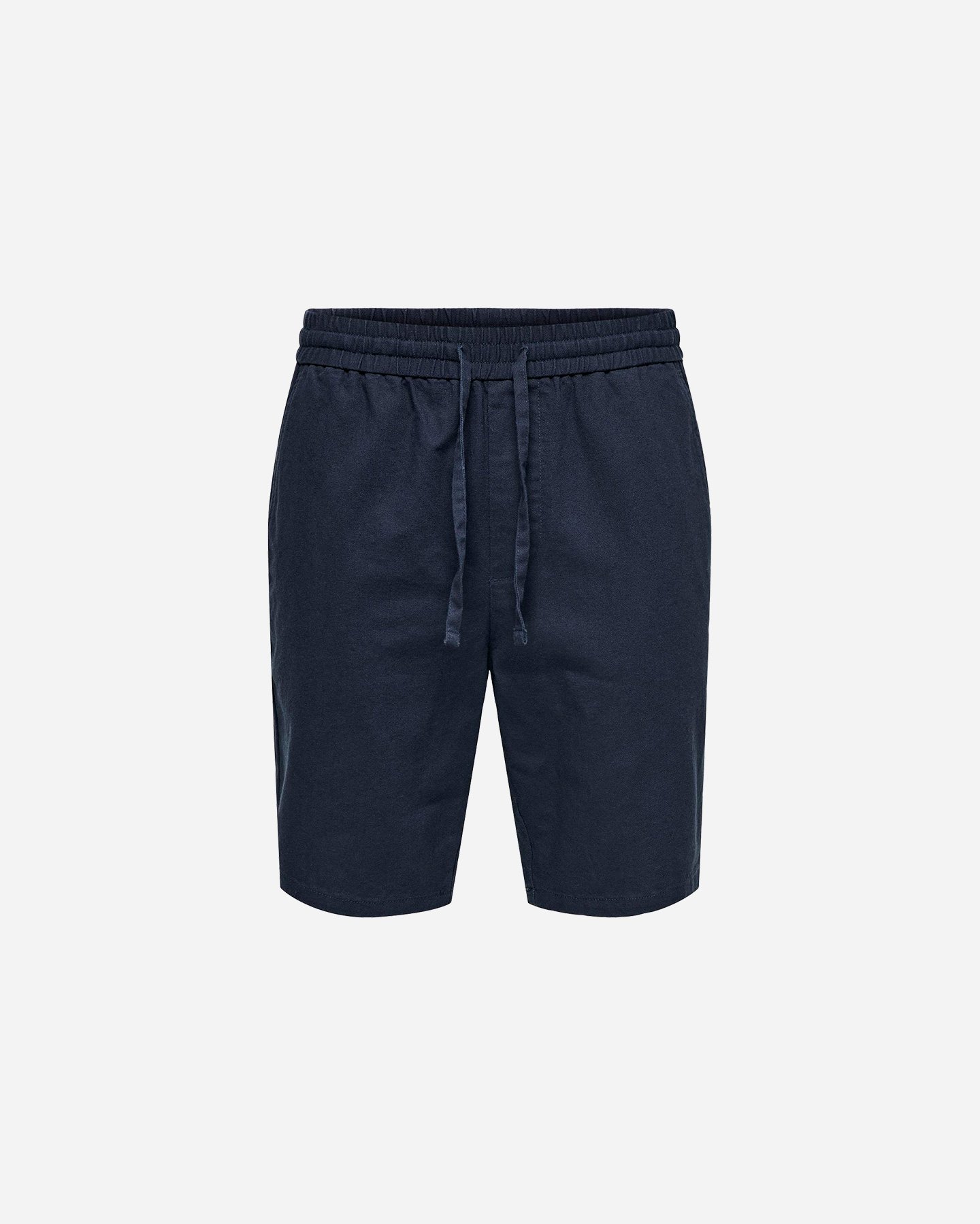Bermuda ONLY & SONS LINUS CHINO MISTO LINO M - Blu - 0 | Cisalfa Sport